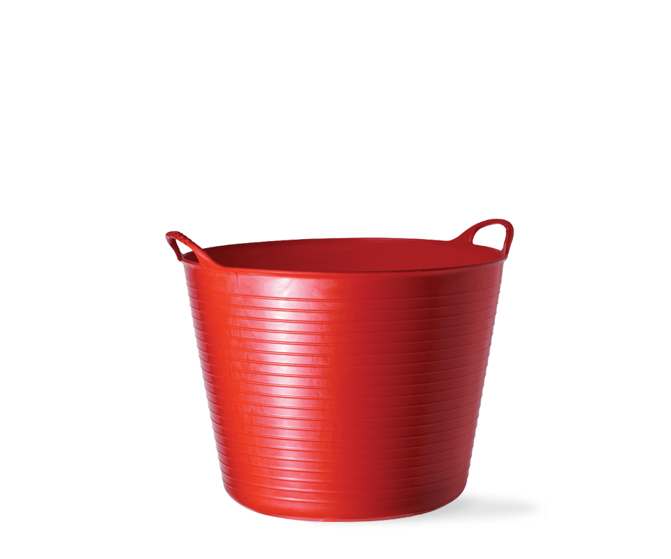 Small red plastic buckets deals